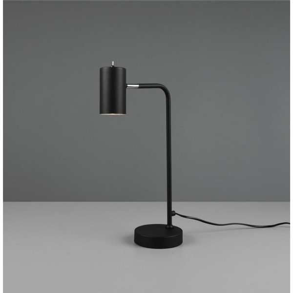 Lámpara de sobremesa minimalista MARLEY bombilla excl. 1x GU10 max. 5W IP20 Negro