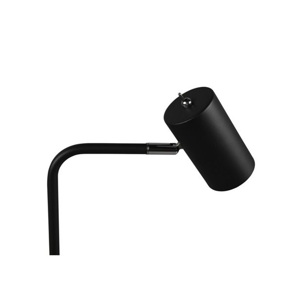 Lámpara de sobremesa minimalista MARLEY bombilla excl. 1x GU10 max. 5W IP20 Negro