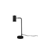 Lámpara de sobremesa minimalista MARLEY bombilla excl. 1x GU10 max. 5W IP20 Negro