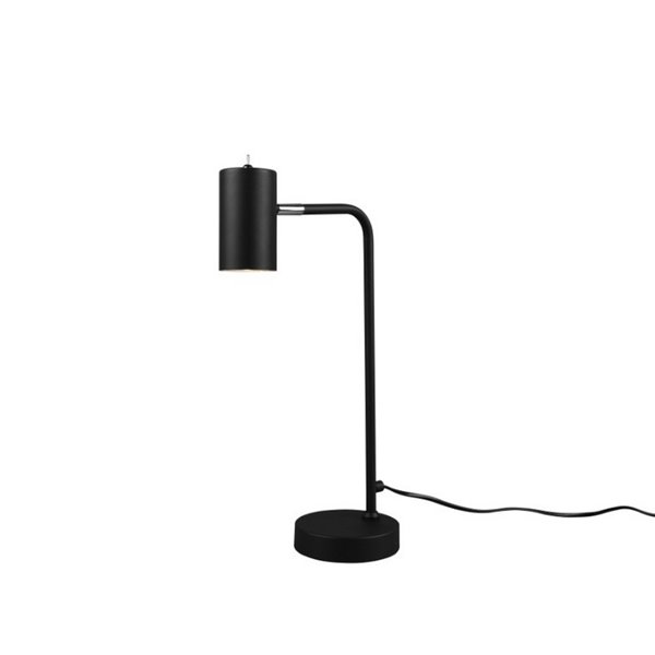 Lámpara de sobremesa minimalista MARLEY bombilla excl. 1x GU10 max. 5W IP20 Negro