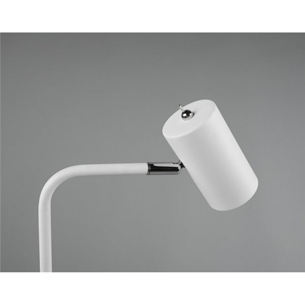 Lámpara de sobremesa MARLEY flexo minimalista, bombilla excl. 1x GU10 max. 5W IP20 Blanco