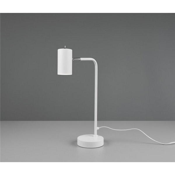Lámpara de sobremesa MARLEY flexo minimalista, bombilla excl. 1x GU10 max. 5W IP20 Blanco