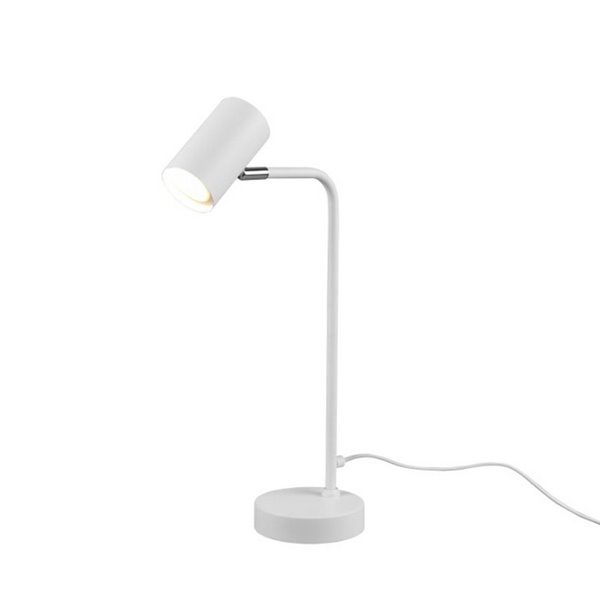 Lámpara de sobremesa MARLEY flexo minimalista, bombilla excl. 1x GU10 max. 5W IP20 Blanco