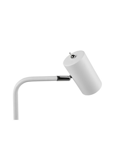 Lámpara de sobremesa MARLEY flexo minimalista, bombilla excl. 1x GU10 max. 5W IP20 Blanco