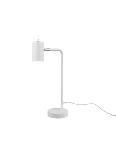 Lámpara de sobremesa MARLEY flexo minimalista, bombilla excl. 1x GU10 max. 5W IP20 Blanco