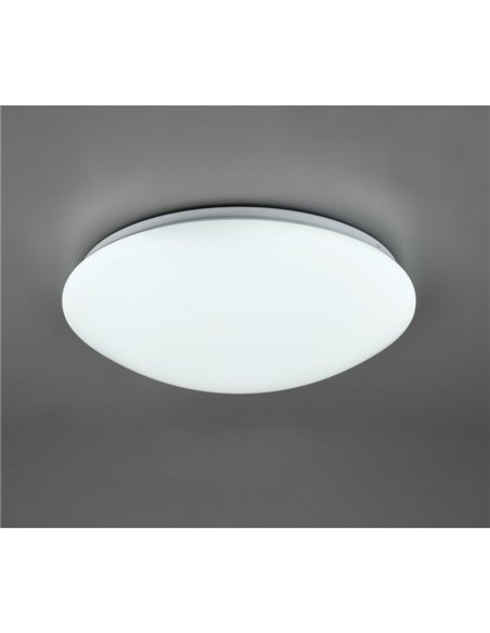 Plafonnier LED 38cm LUKIDA 18W 2000lm, 3000 - 6000K fonction mémoire et veilleuse IP20 Blanc