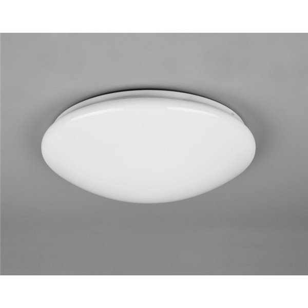 Luminária de teto LED 38cm LUKIDA 18W 2000lm, função de memória 3000 - 6000K e luz noturna IP20 Branca