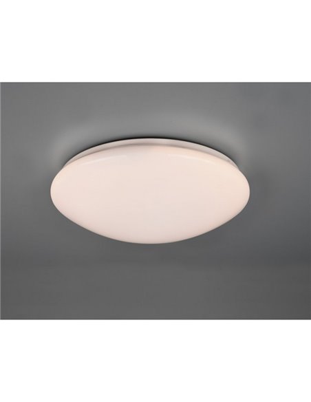 Plafón de techo LED 38cm LUKIDA 18W 2000lm, 3000 - 6000K función memoria y luz de noche IP20 Blanco