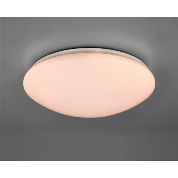 Plafón de techo LED 38cm LUKIDA 18W 2000lm, 3000 - 6000K función memoria y luz de noche IP20 Blanco