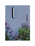 Aplique/Plafón LED empotrable SALITTA, para exterior 9W 1080Lm, luz cálida 3000K, 40cm de largo, IP65