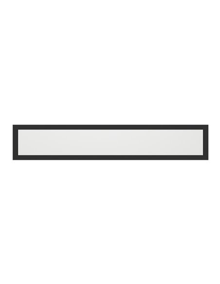 Aplique/Plafón LED empotrable SALITTA, para exterior 9W 1080Lm, luz cálida 3000K, 40cm de largo, IP65