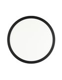 Plafón LED para exterior redondo ARGOLIS 2, negro 20,5W 2400Lm 3000K, Ø285mm, IP44