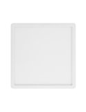 Plafón LED de exterior cuadrado blanco ARGOLIS 2, para exterior 2400Lm 3000K, IP44