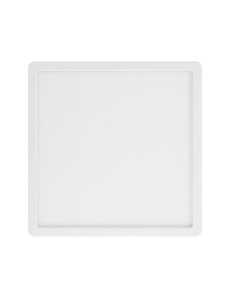 Plafón LED de exterior cuadrado blanco ARGOLIS 2, para exterior 2400Lm 3000K, IP44