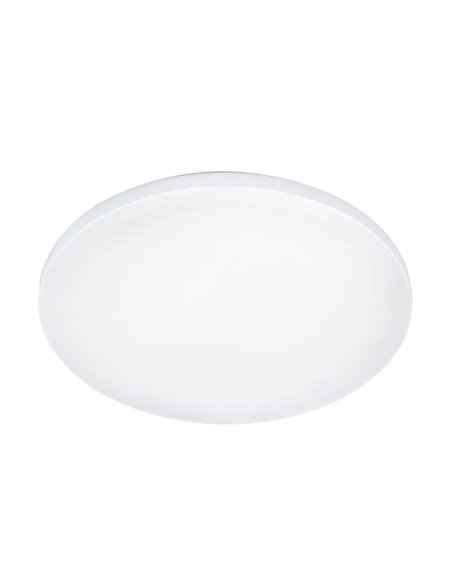 Plafonnier d'extérieur rond LED blanc RONCO, Ø22cm, 8W, 800Lm, 3000K, IP44