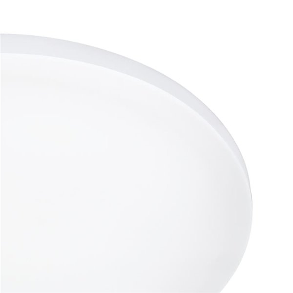 Plafón LED redondo blanco para exterior RONCO, Ø22cm 8W 800Lm 3000K,IP44