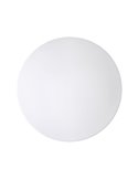 Plafón LED redondo blanco para exterior RONCO, Ø22cm 8W 800Lm 3000K,IP44