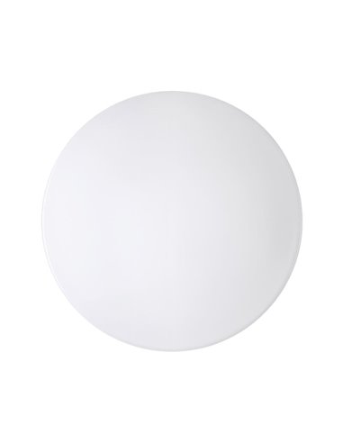 Luminária de teto LED redonda branca RONCO para exterior, Ø22cm, 8W, 800Lm, 3000K, IP44