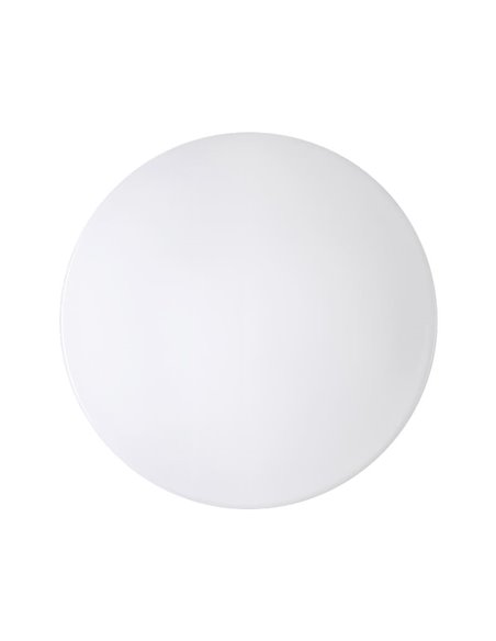 Luminária de teto LED redonda branca RONCO para exterior, Ø22cm, 8W, 800Lm, 3000K, IP44