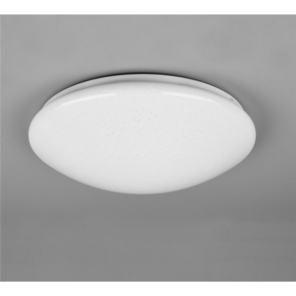 Plafón de techo LED efecto estrella LUKIDA 18W 2000lm, 3000 - 6000K función memoria y luz de noche IP20 Blanco