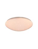 Plafón de techo LED efecto estrella LUKIDA 18W 2000lm, 3000 - 6000K función memoria y luz de noche IP20 Blanco