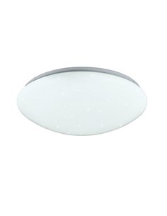 Plafón de techo LED efecto estrella LUKIDA 18W 2000lm, 3000 - 6000K función memoria y luz de noche IP20 Blanco
