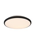 Plafón redondo de techo LED LIMBUS marco negro 35cm 20,5W 2300lm, 3000K IP20