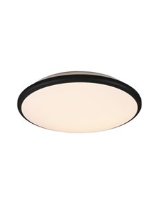 Plafón redondo de techo LED LIMBUS marco negro 35cm 20,5W 2300lm, 3000K IP20