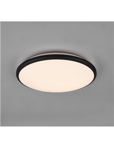 Plafón redondo de techo LED LIMBUS marco negro 35cm 20,5W 2300lm, 3000K IP20 2