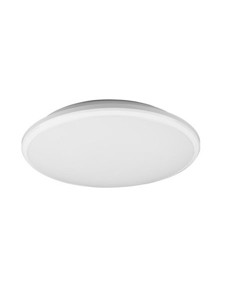 Plafón redondo de techo LED LIMBUS marco blanco 35cm 20,5W 2300lm, 3000K IP20