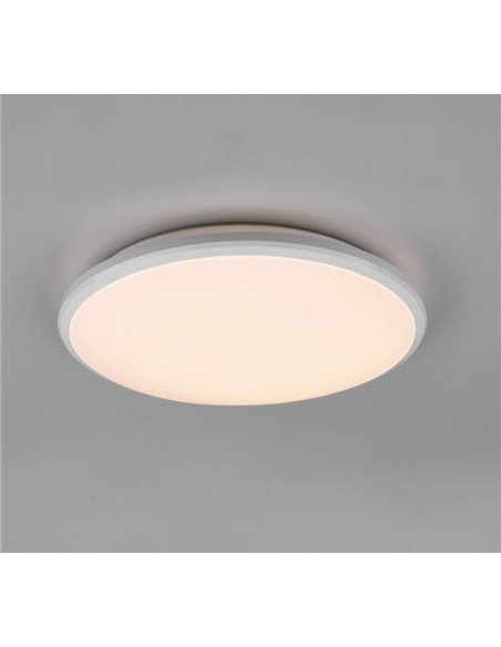 Plafón redondo de techo LED LIMBUS marco blanco 35cm 20,5W 2300lm, 3000K IP20