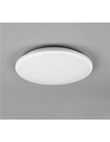 Plafón redondo de techo LED LIMBUS marco blanco 35cm 20,5W 2300lm, 3000K IP20