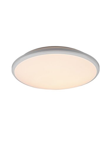 Plafón redondo de techo LED LIMBUS marco blanco 35cm 20,5W 2300lm, 3000K IP20