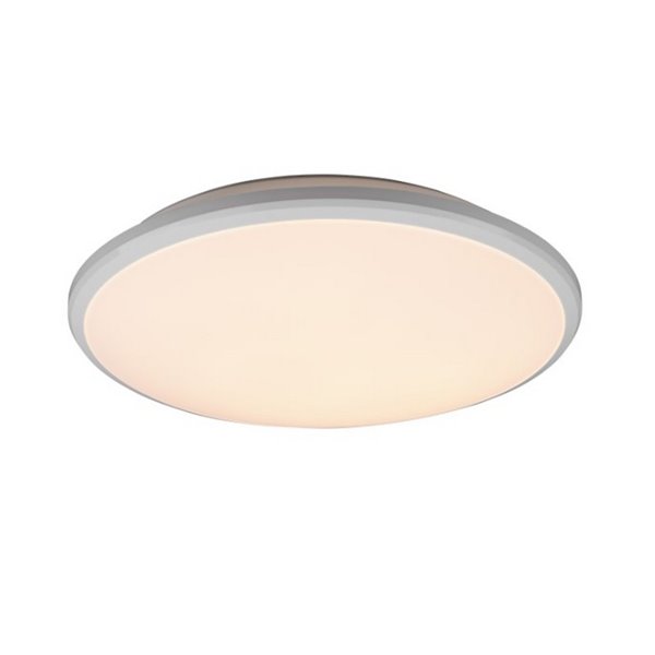 Plafón redondo de techo LED LIMBUS marco blanco 35cm 20,5W 2300lm, 3000K IP20