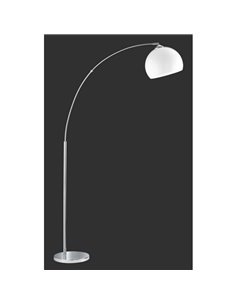 Lámpara de pie BRASILIA con pantalla bombilla excl. 1xE27 max. 60W interruptor en pie IP20 2