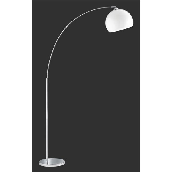 Lámpara de pie BRASILIA con pantalla bombilla excl. 1xE27 max. 60W interruptor en pie IP20