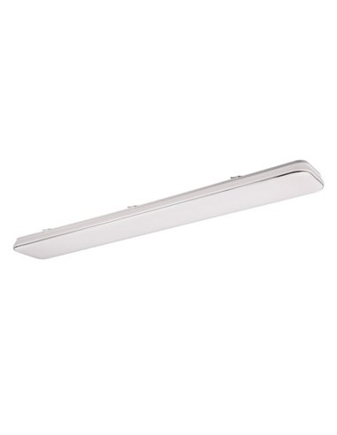 Plafón de techo rectangular 120cm LED BLANCA 46W 1x 5600lm, 4000K IP20 para techo y pared