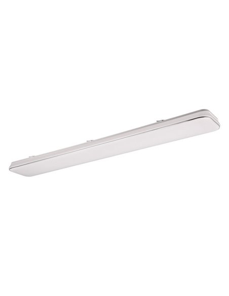 Plafón de techo rectangular 120cm LED BLANCA 46W 1x 5600lm, 4000K IP20 para techo y pared