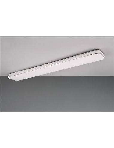 Plafonnier rectangulaire 120cm LED BLANC 46W 1x 5600lm, 4000K IP20 pour plafond et mur