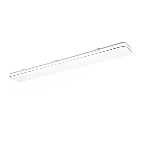 Plafón de techo rectangular 120cm LED BLANCA 46W 1x 5600lm, 4000K IP20 para techo y pared