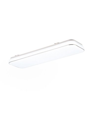 Plafonnier LED rectangulaire 60 cm BLANC 28 W 3400 lm, 4000 K IP20