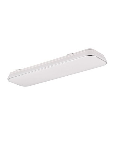 Plafonnier LED rectangulaire 60 cm BLANC 28 W 3400 lm, 4000 K IP20