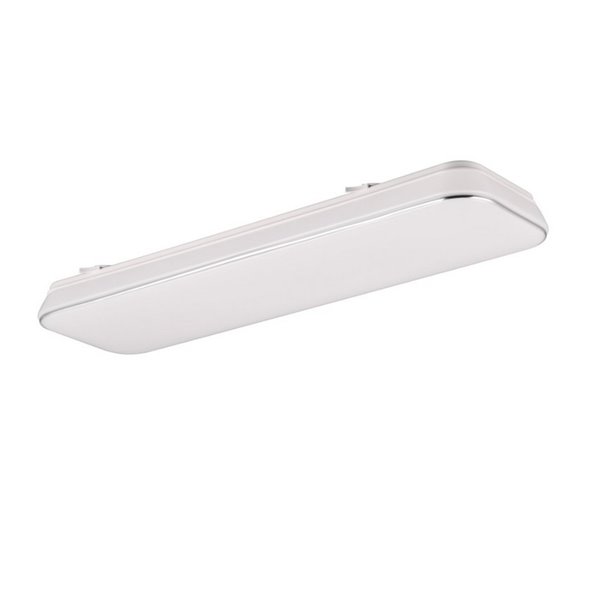 Luminária de teto retangular LED 60cm BRANCA 28W 3400lm, 4000K IP20