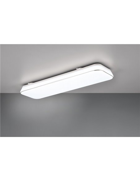 Plafón LED para techo rectangular 60cm BLANCA 28W 3400lm, 4000K IP20