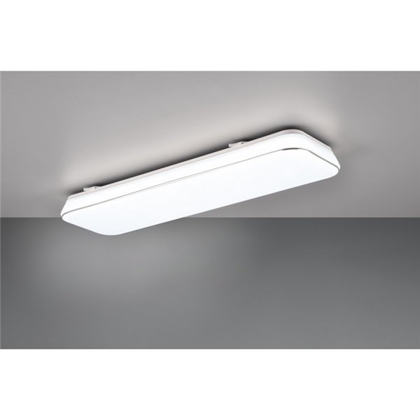 Plafón LED para techo rectangular 60cm BLANCA 28W 3400lm, 4000K IP20