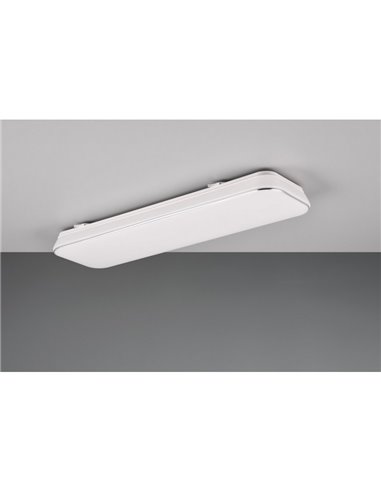 Plafonnier LED rectangulaire 60 cm BLANC 28 W 3400 lm, 4000 K IP20