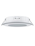 Spot encastré 14,8 cm et 13 cm coupé AURA LED 10W 1x 1040lm, 3000K IP20 Cadre noir
