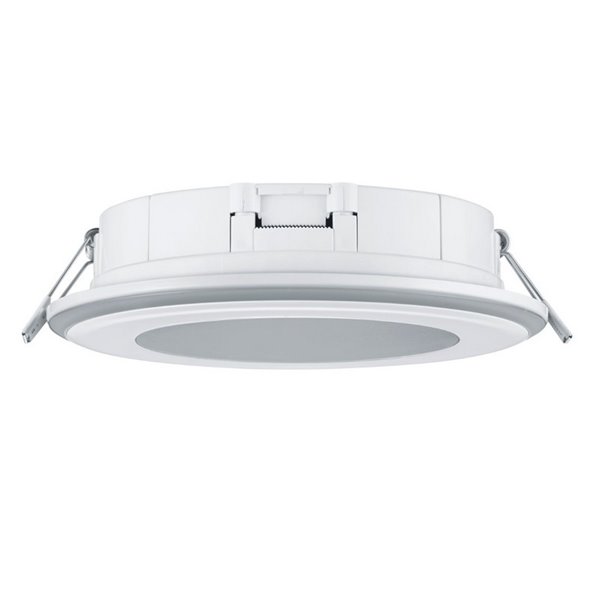 Downlight de embutir 14,8cm e 13cm de corte AURA LED 10W 1x 1040lm, 3000K IP20 Moldura preta