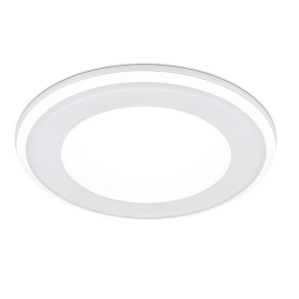 Downlight de embutir 14,8cm e 13cm de corte AURA LED 10W 1x 1040lm, 3000K IP20 Moldura preta