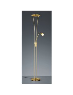 Lámpara de pie LED ARIZONA con brazo lector 19W/5W 2200Lm/500Lm y 3000K IP20 Bronce 2